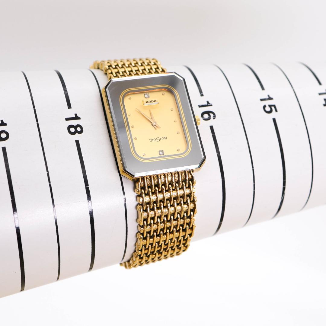 稼働 RADO DIASTAR 腕時計 2Pダイヤ ヴィンテージ 2492