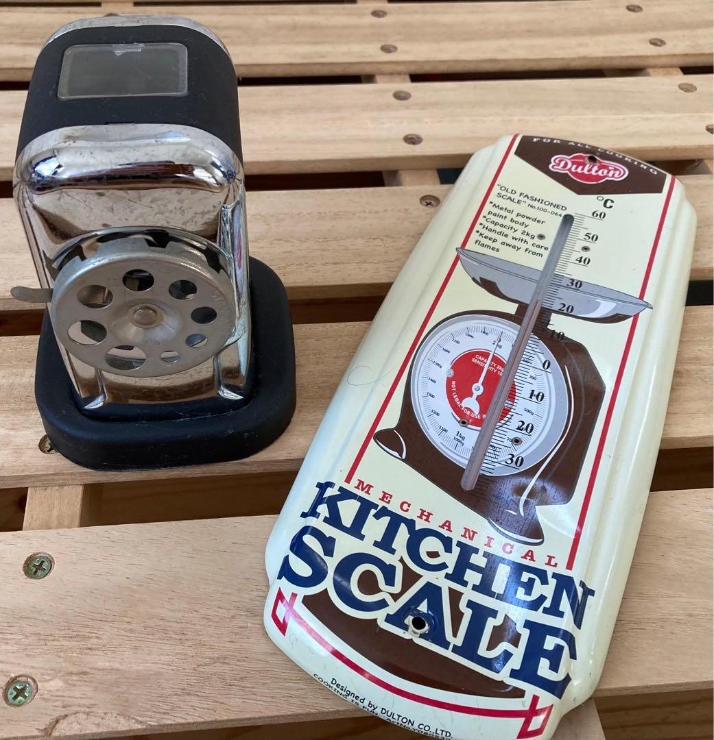 Dulton 鉛筆削り&温度計？　2点セット