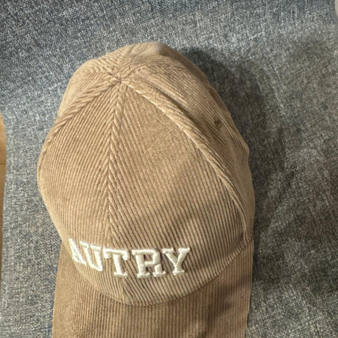 【AUTRY/オートリー】CORDUROY CAP ブラウン