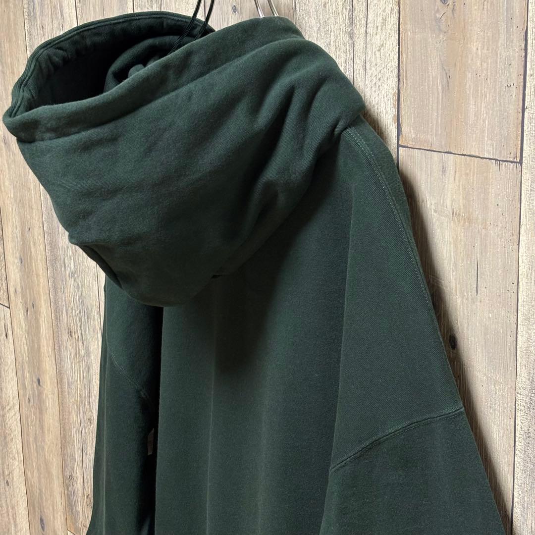 ケボズ Keboz パーカー　プルオーバー　刺繍　ビックロゴ　見本　XL