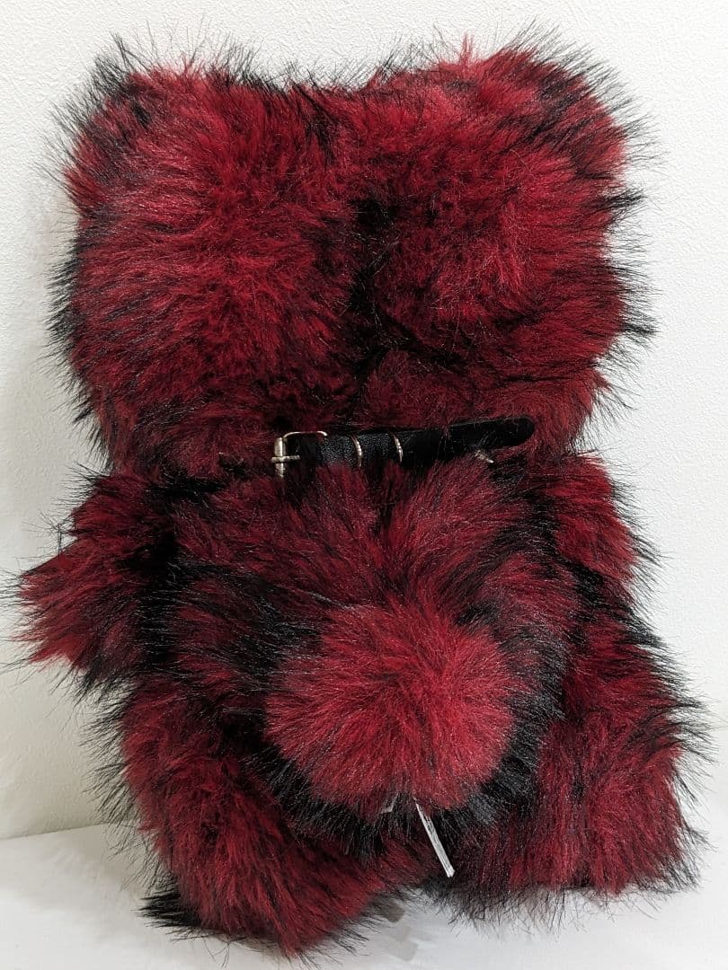 MayMei 反逆ぬいぐるみシリーズ 400％ 【赤　くま　怒火】リュック