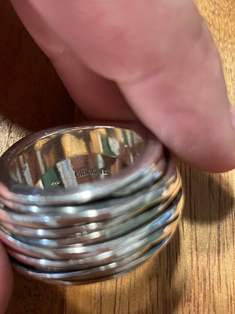 アクセサリー blanciris Spiral Silver Ring