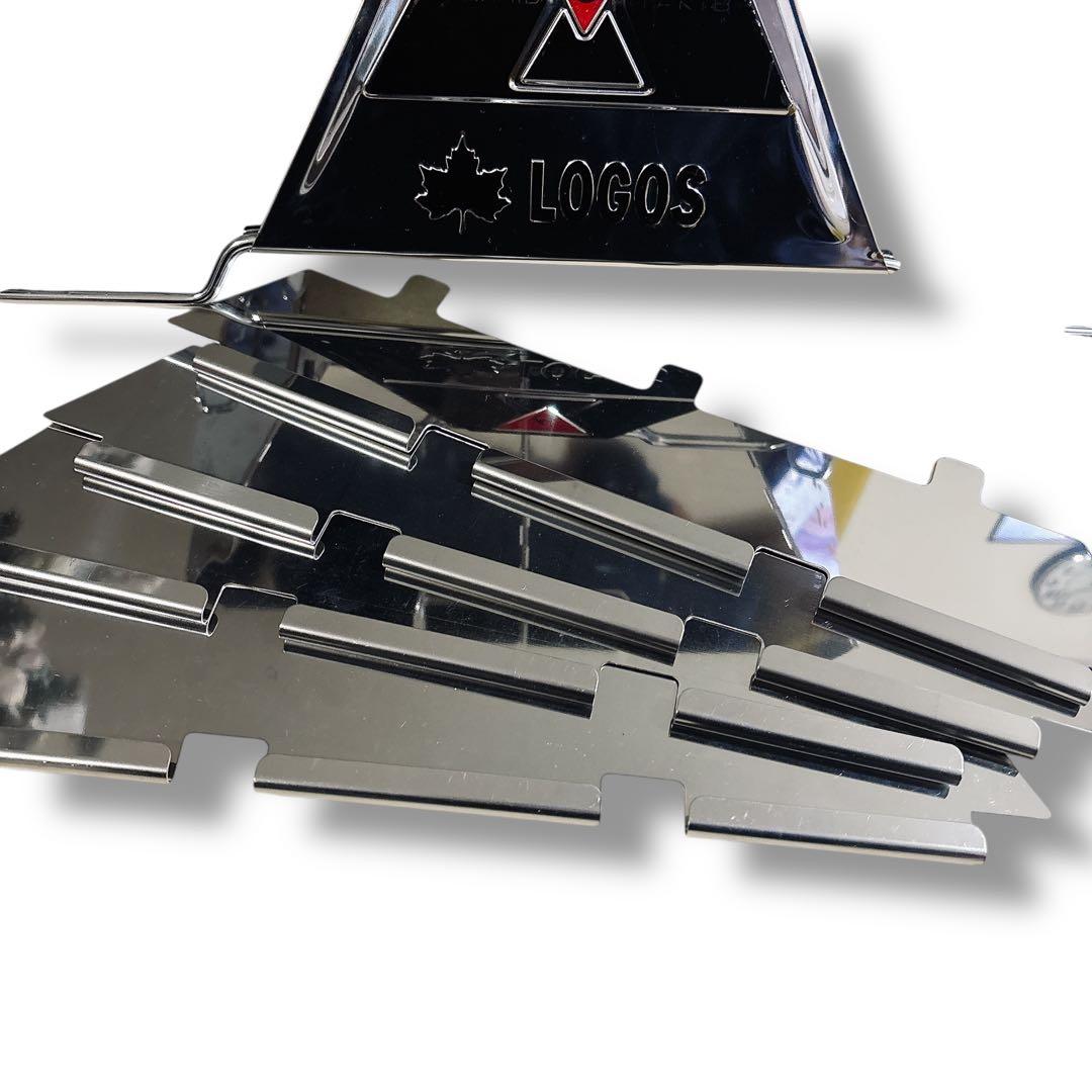 未使用 LOGOS ピラミッドTAKIBI XL 焚き火台 保護カバー 網セット