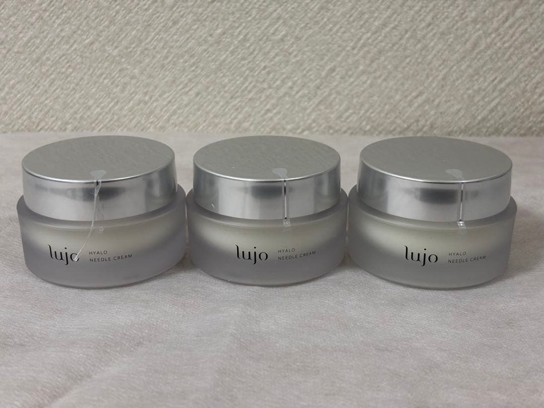 【新品未使用】lujo ルジョーヒアロニードルクリーム　3個セット