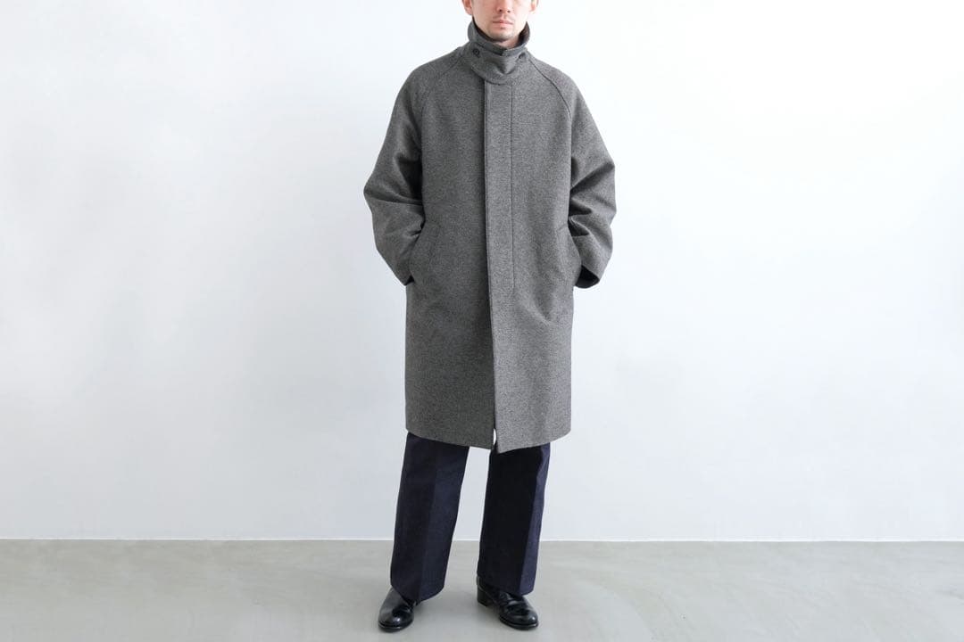 maatee&sons ハメ袖BALMACAAN COAT