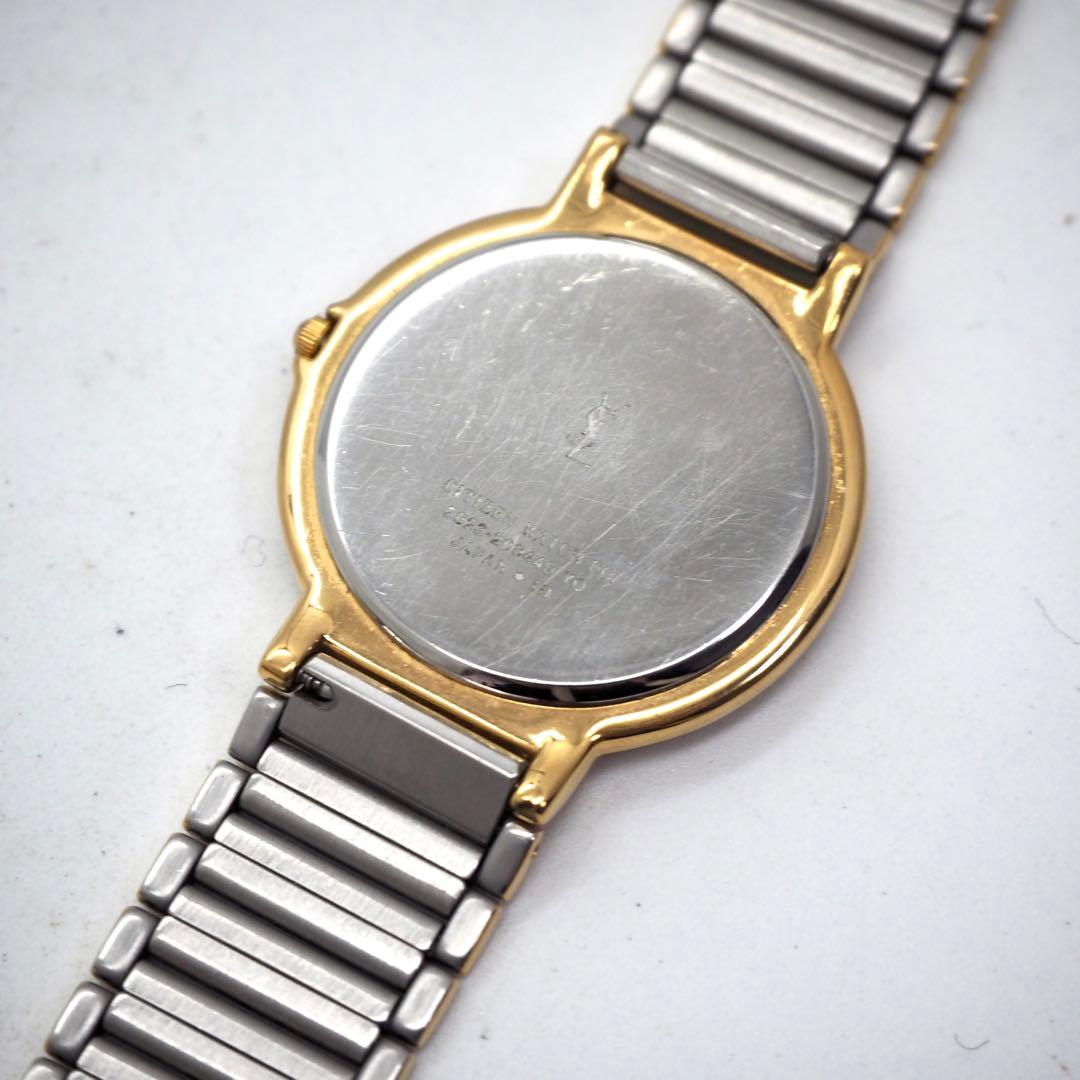 419 稼働【美品】イヴサンローラン時計　箱付き シルバー ゴールド レディース