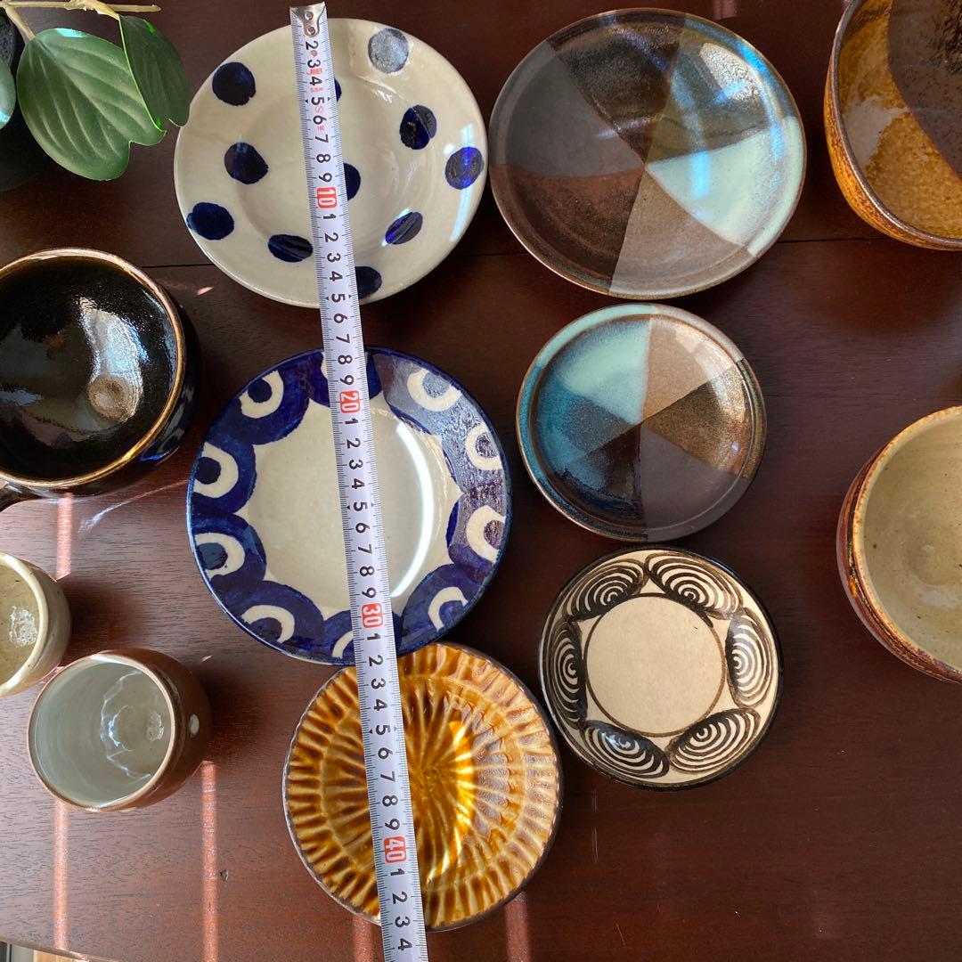 民藝　12点セット　器　皿　スープカップ　湯呑み
