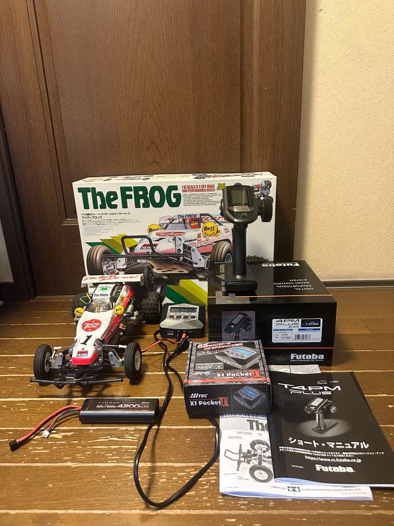 o*a様 タミヤ　The FROG 電動ラジコン　マイティフロッグ　プロポセット