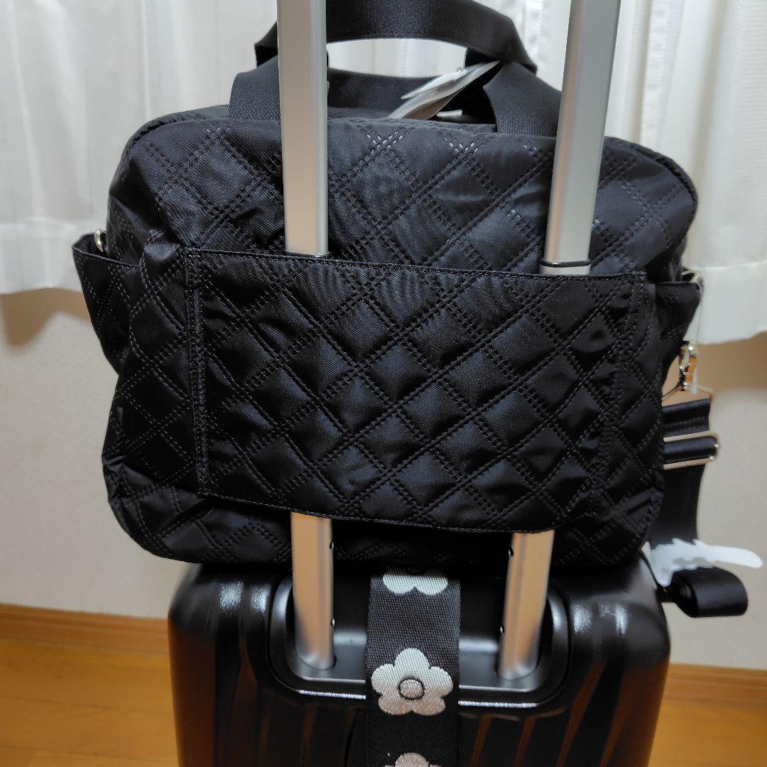 MARY QUANT　ピンソニックキルトデイジー　ボストンバッグ（大容量）