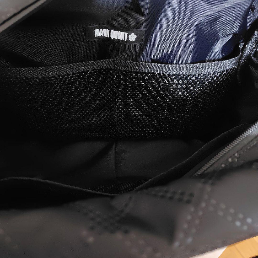 MARY QUANT　ピンソニックキルトデイジー　ボストンバッグ（大容量）