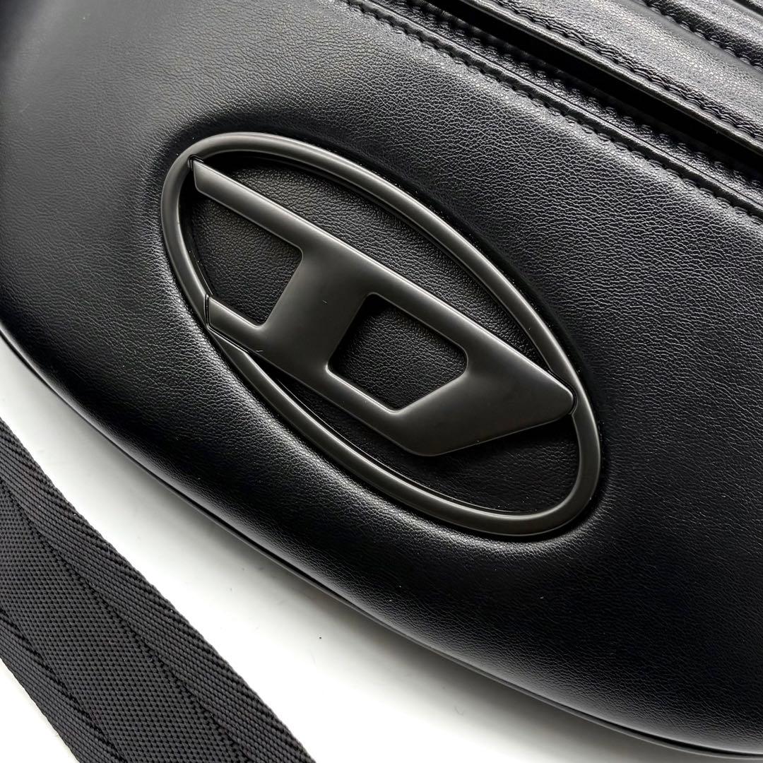 【新品タグ付き】ディーゼル ボディバッグ HOLI-D ブラック オーバルDロゴ