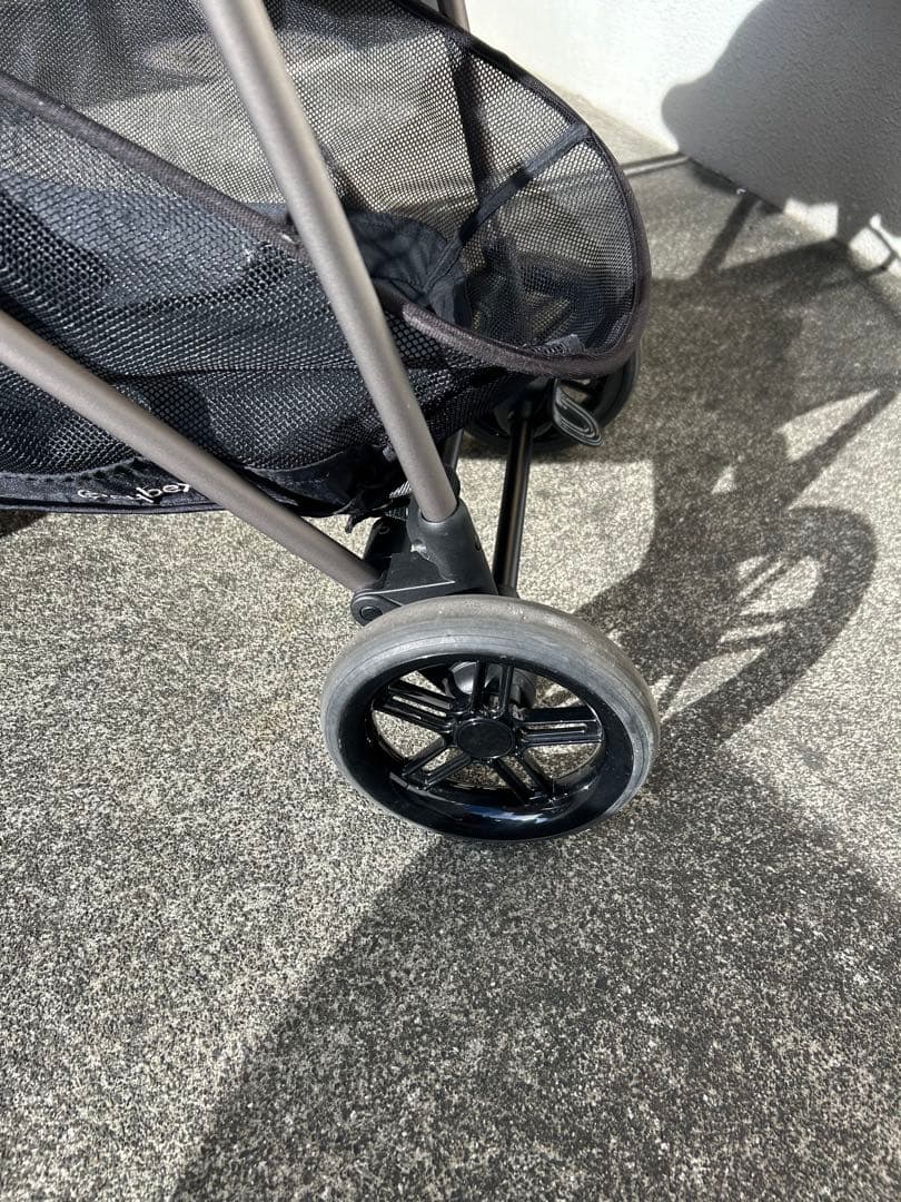 石*)様 売り切り　送料込み　サイベックス　MELIO ベビーカー　ブラック 2
