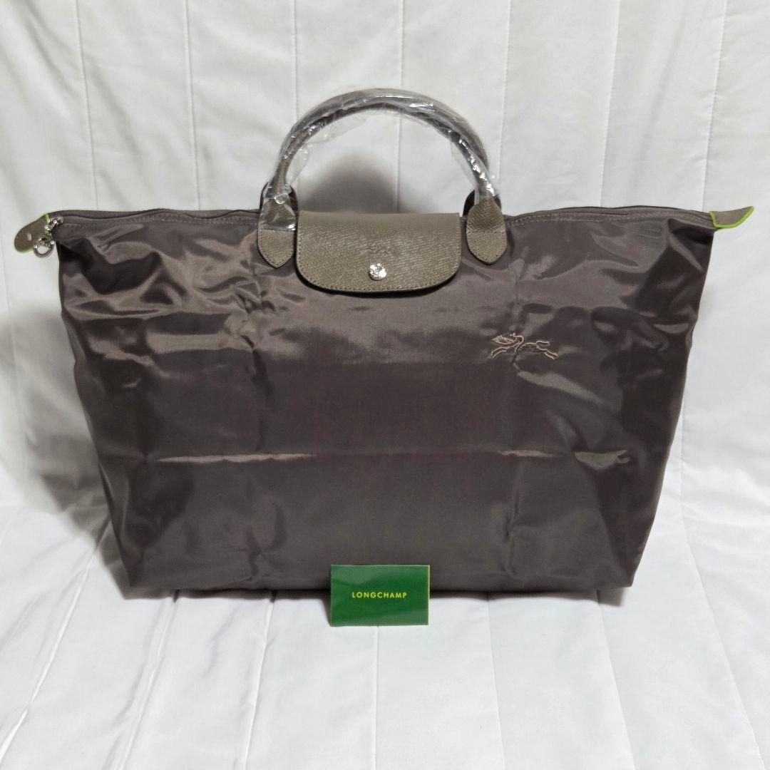【新品】LONGCHAMP ル プリアージュ トラベルバッグ L カーキブラウン