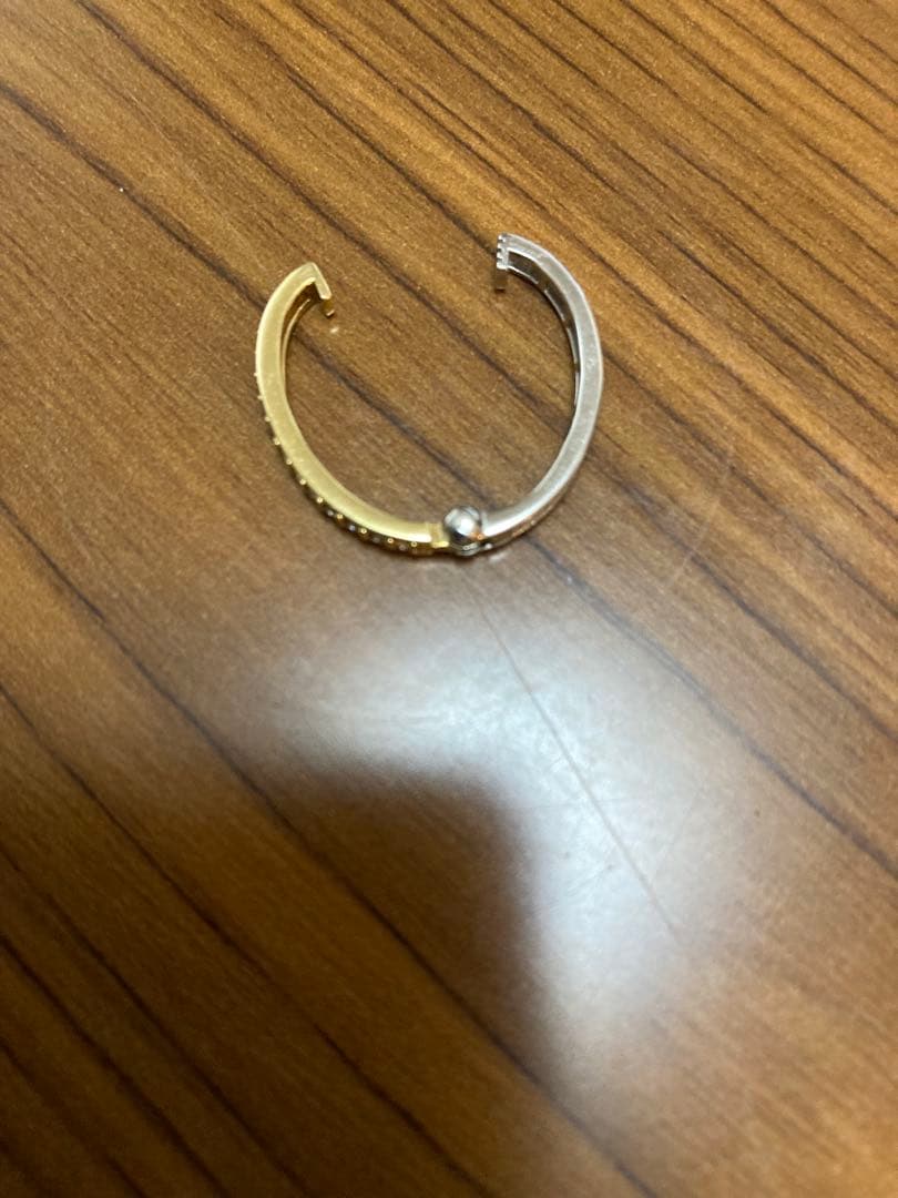 GSTV 18K PT950 ピアリングシングル イヤカーフ