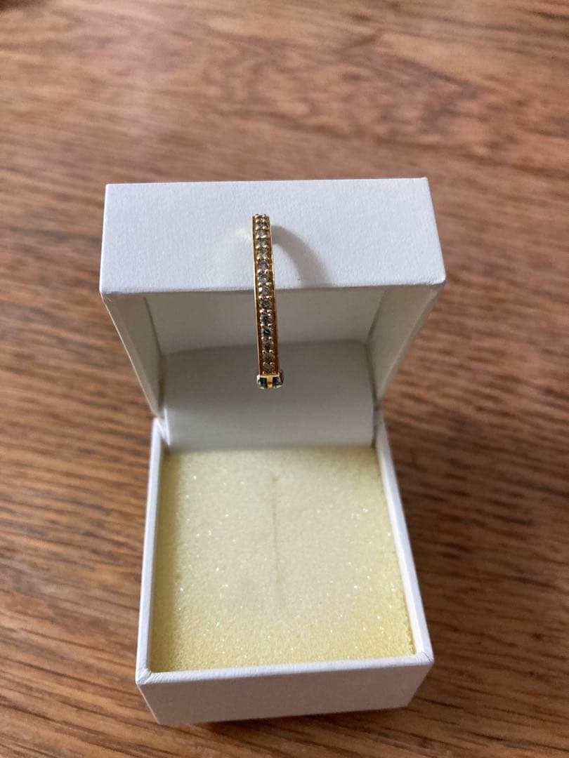 GSTV 18K PT950 ピアリングシングル イヤカーフ