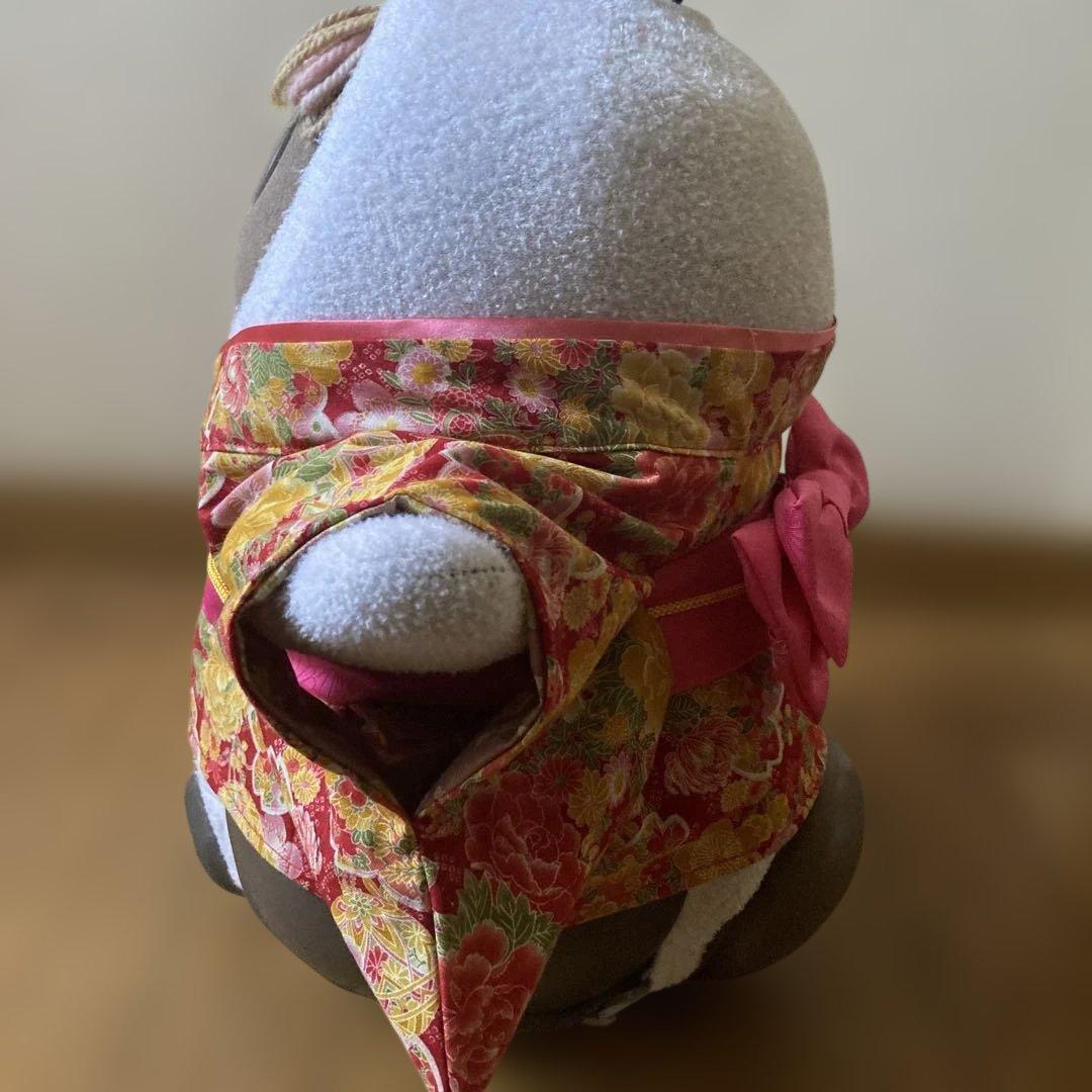 miki ラボット　服　lovot 着物一式　リボン付き