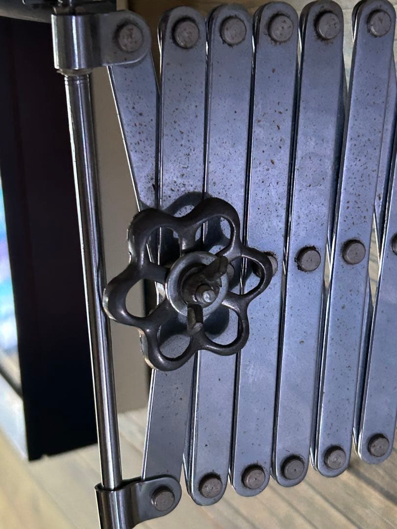 アンティーク シザーランプ インダストリアル