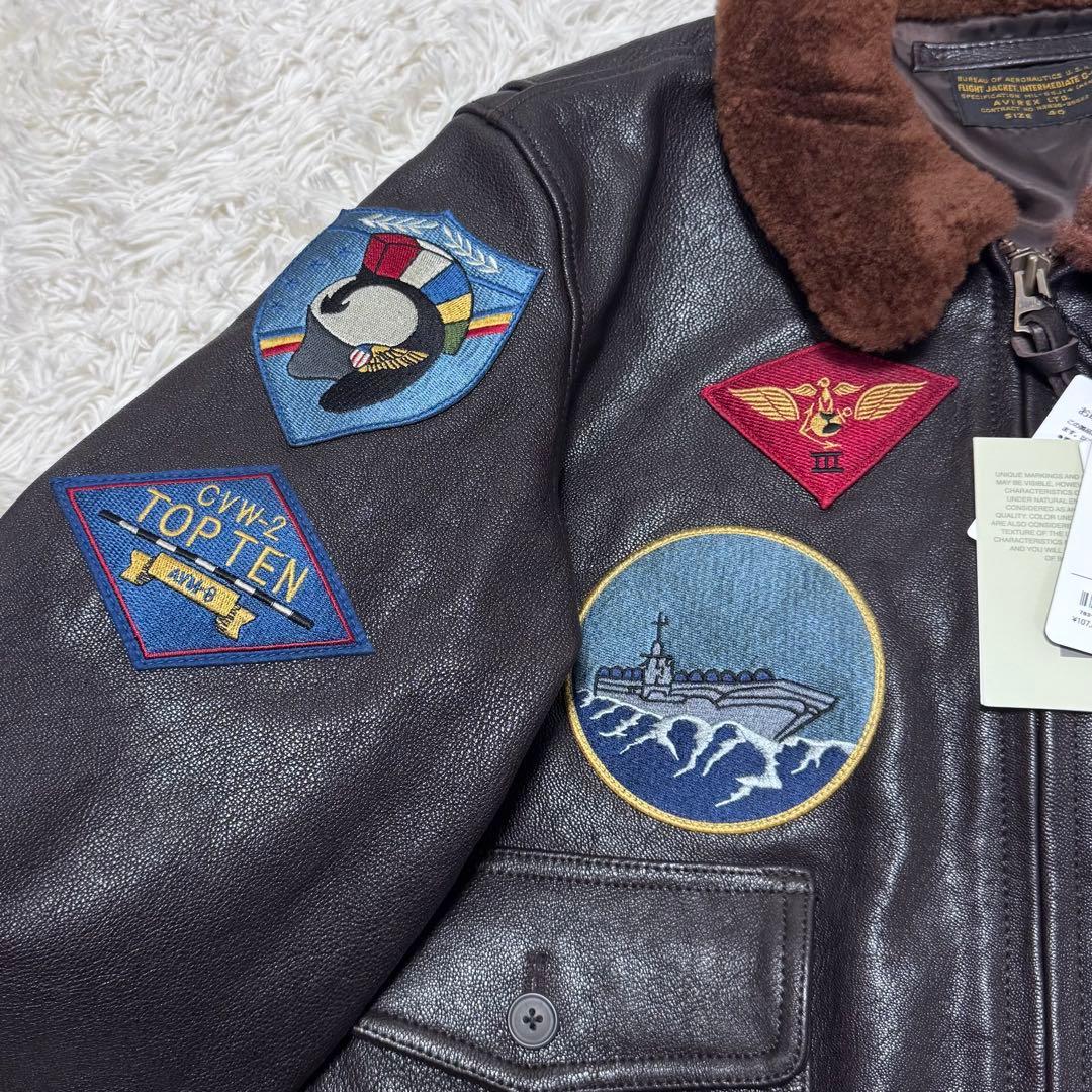 レア 新品 未使用 トップガン G-1 日本国旗モデル AVIREX ジャケット