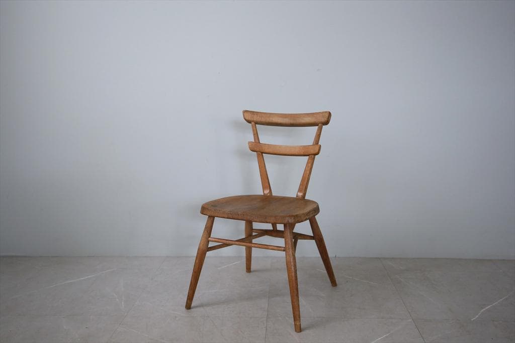 英国アンティークERCOLアーコールスタッキングチェア/子供イス91-130-1