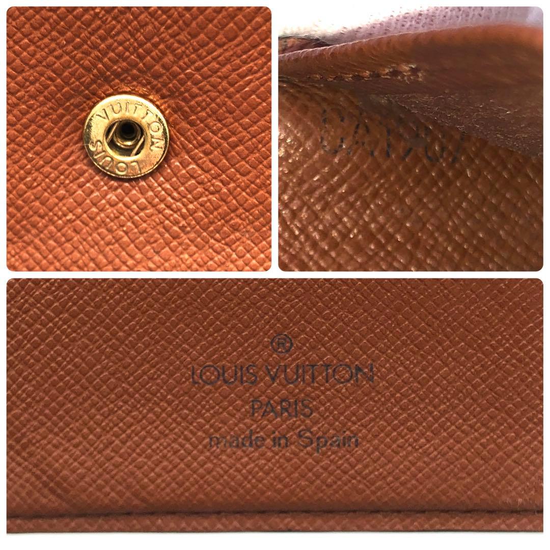 ルイヴィトン モノグラム ポルトフォイユ マルコ ウォレット 二つ折り財布