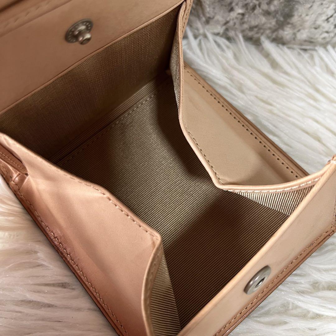 【新品未使用】フライングホース　コードバン　レザー　二つ折り財布