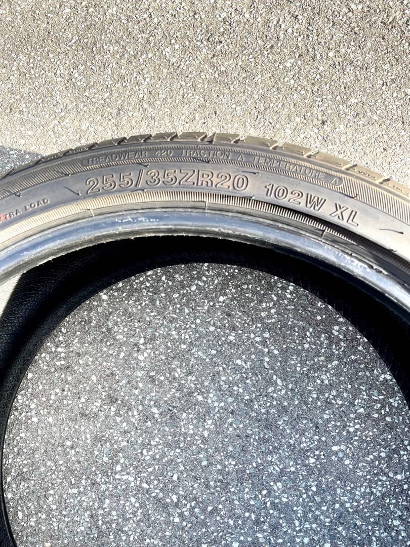 255/35R20 バリ溝 20インチ タイヤ 4本セットWINRUN R330