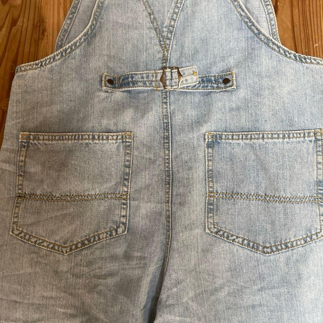 sudo デニムサロペット tablethotel ライトブルー