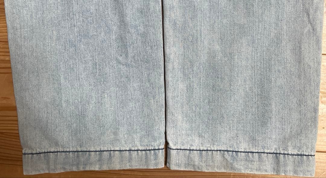 sudo デニムサロペット tablethotel ライトブルー