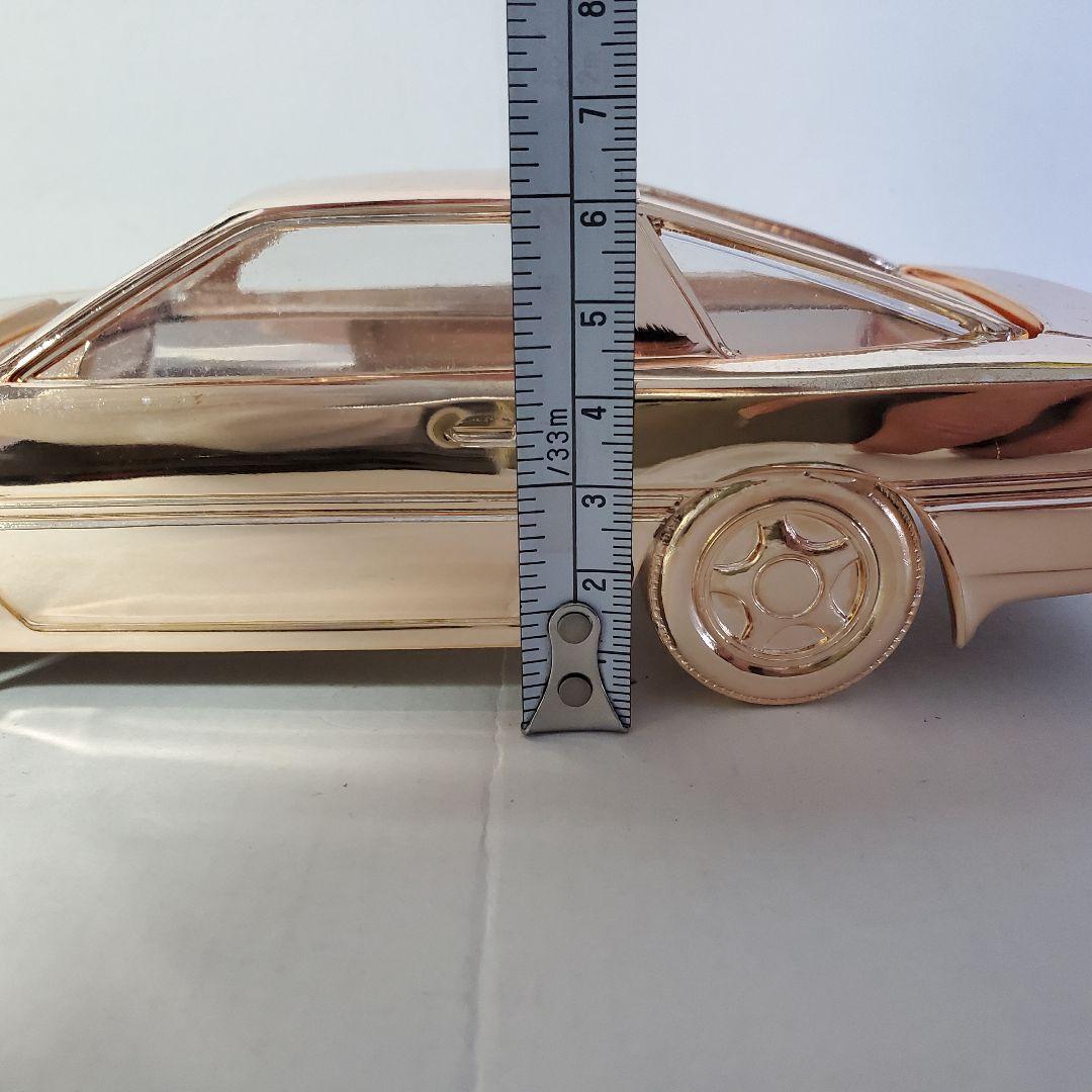 80s TOYOTA SUPRA トヨタ スープラ　シガーケース 置物 メッキ
