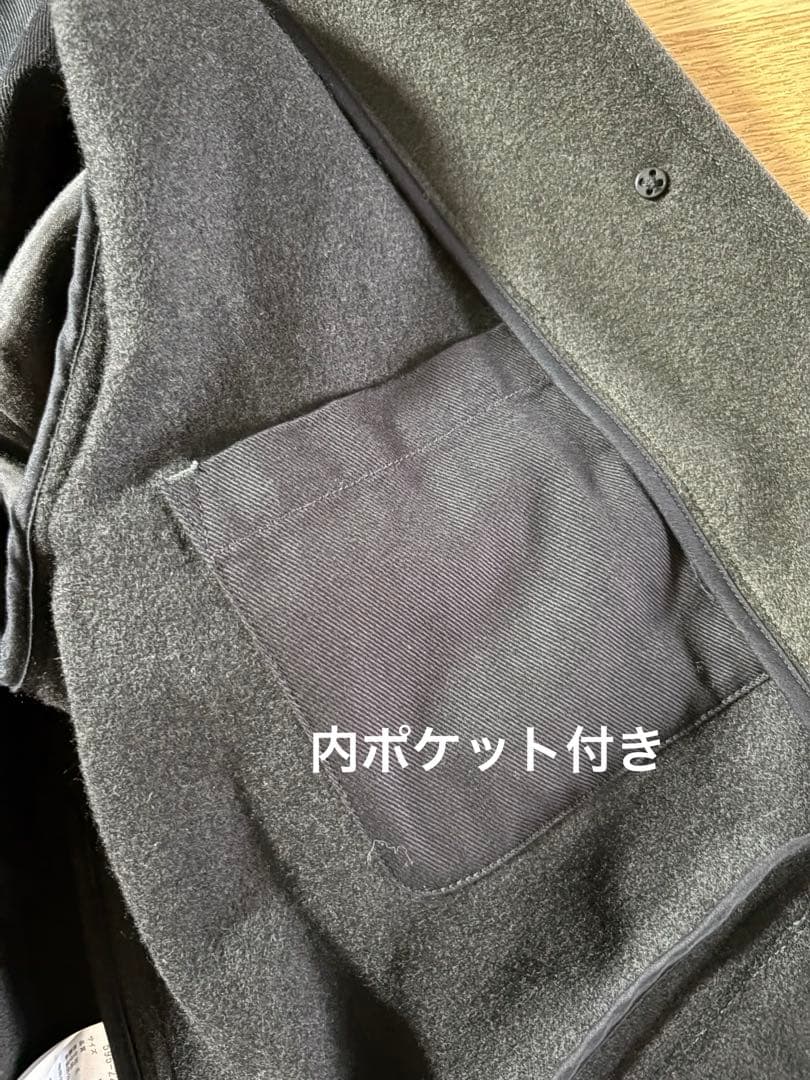 も*ん様 マーガレットハウエル　MHL.ベーシックメルトン　コート　レディースL