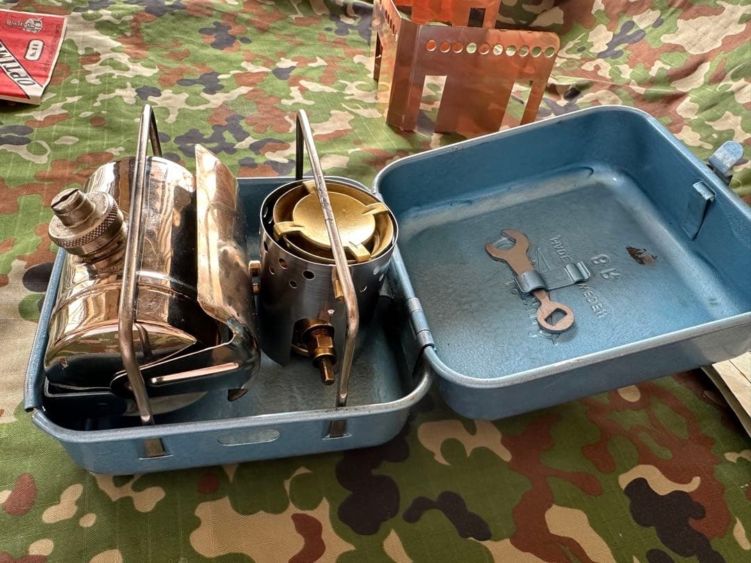 Optimus 8R シングルバーナーコンロ フルセット