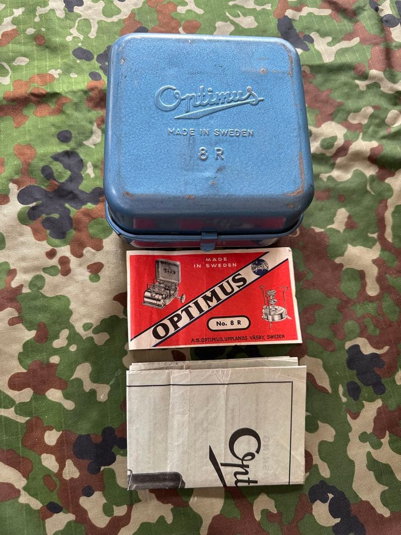 Optimus 8R シングルバーナーコンロ フルセット