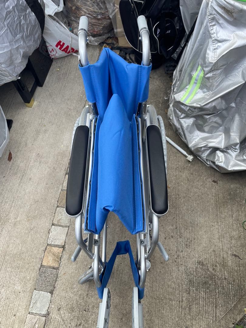 幸和製作所 アルミ製車椅子 ハンドブレーキ付きTacaof BM02