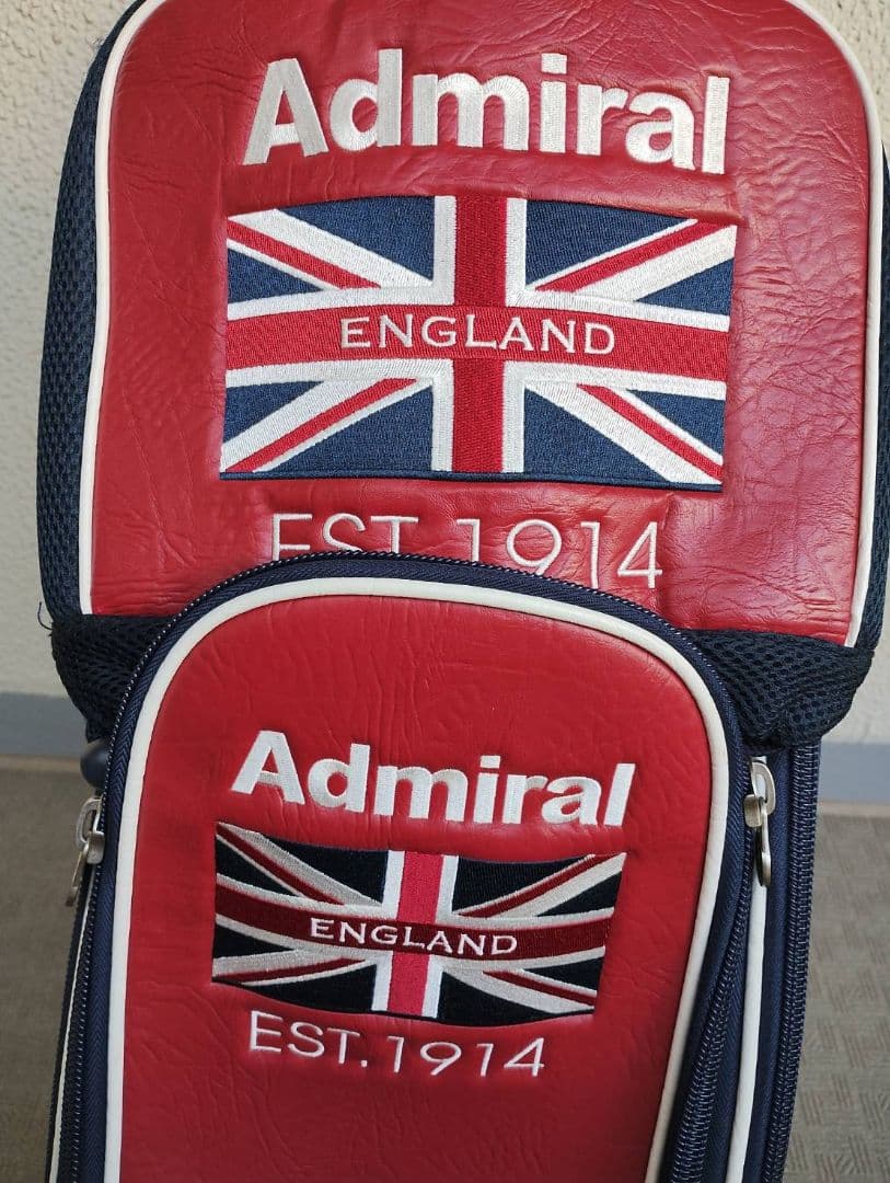 超美品 Admiral GOLF 9.5型3点ベルト ツアーモデル