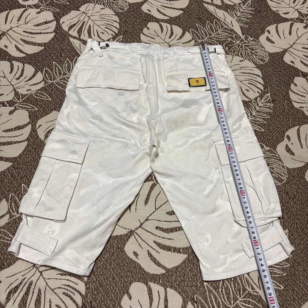 MARK & LONA（マークアンドロナ）ホワイトカモフラ柄カーゴパンツ