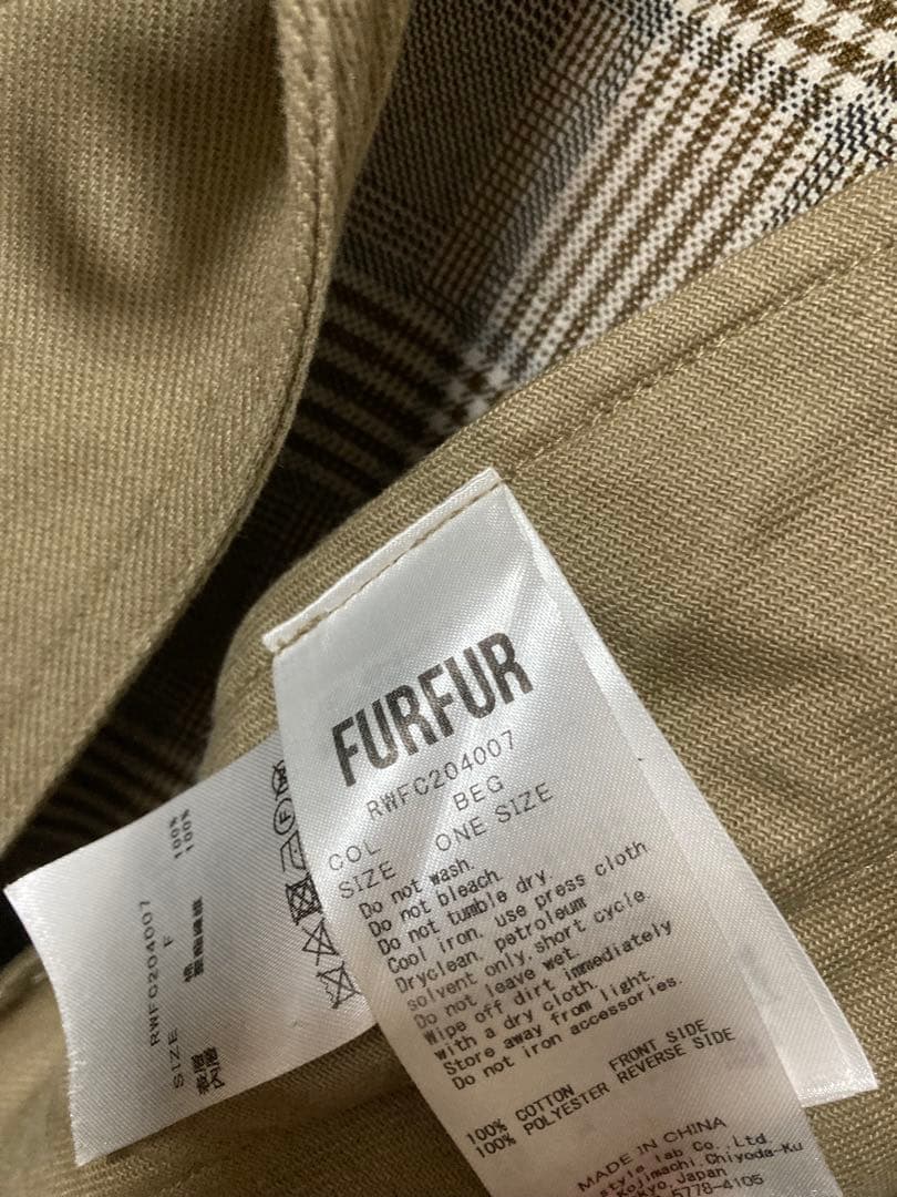 FURFUR 厚手　トレンチ