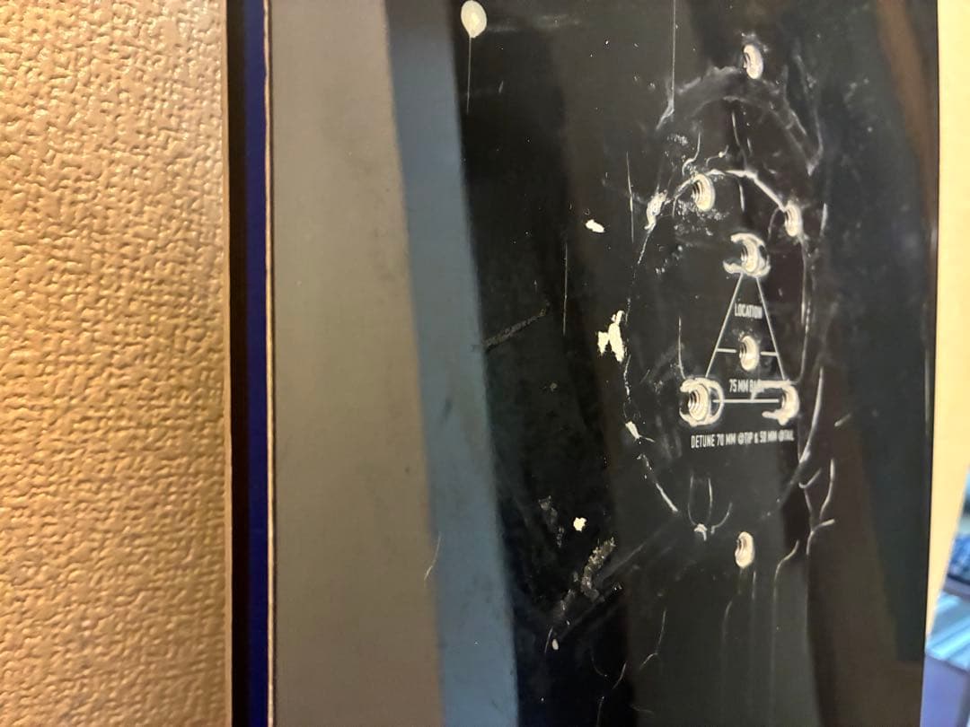 美品　初代バートンフィッシュ156cm パウダーボード