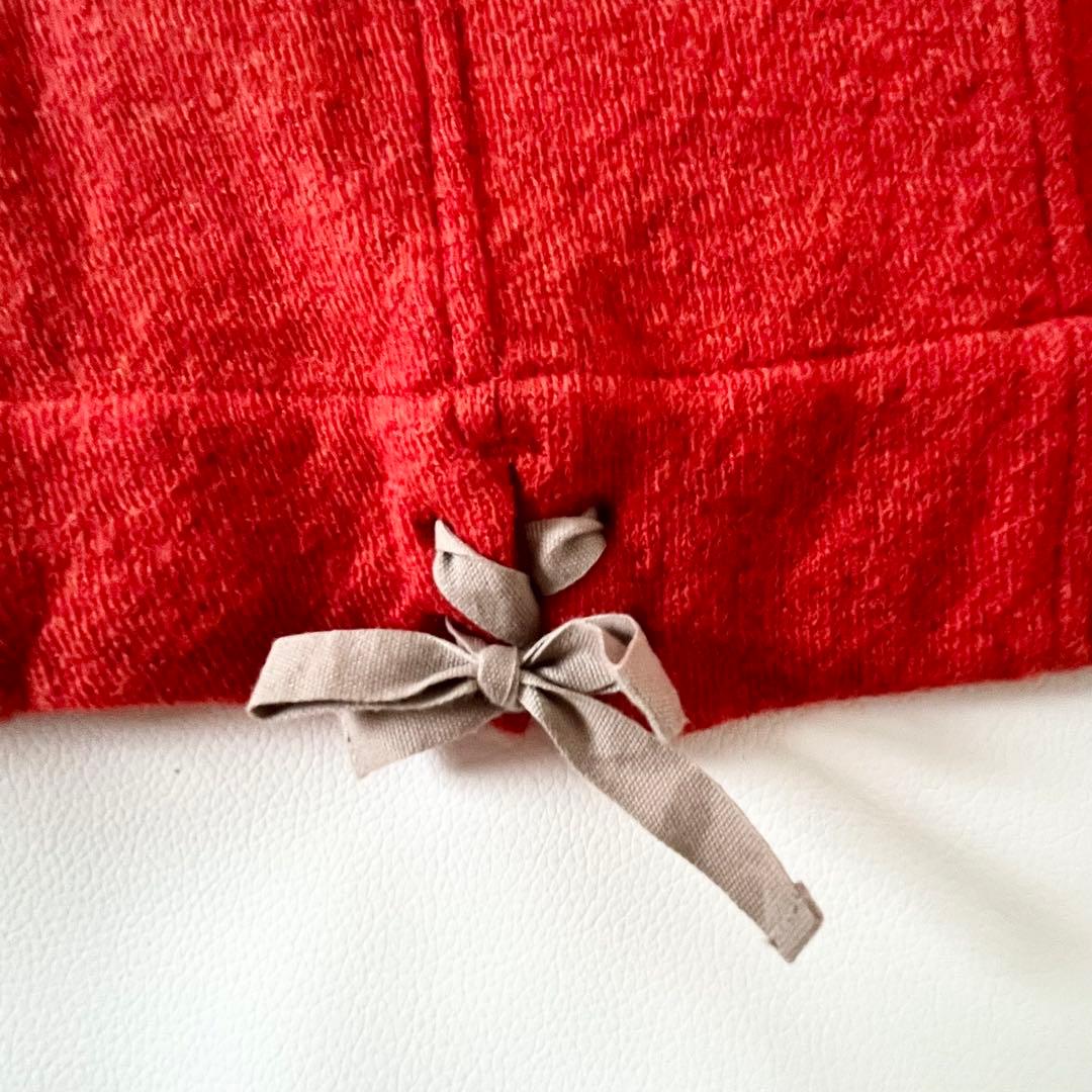 ＊45rpm ウールカーディガンジャケット　レッド＊