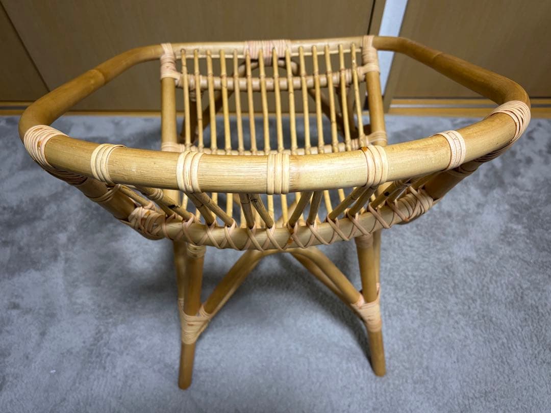 ラタンチェア ダイニングチェア PCチェア おしゃれ 軽い 籐 チェア 椅子