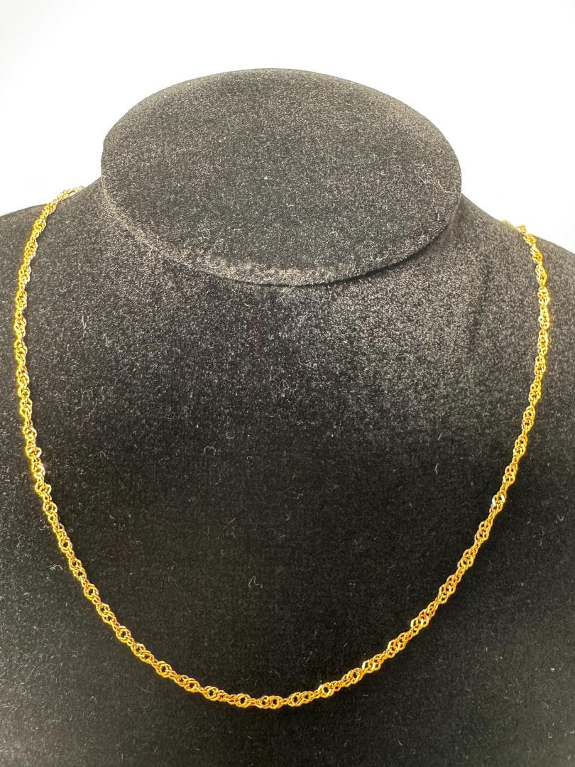 日本製K18ゴールド リンクチェーン ネックレス2.07g