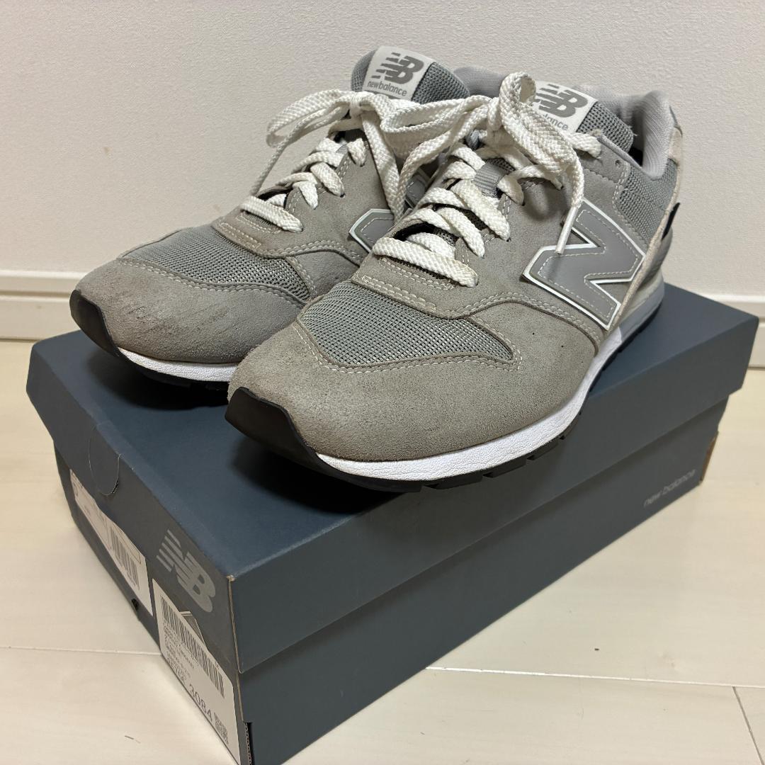 ニューバランス 996 ゴアテックス 27.0 グレー CM996XA2 専用箱