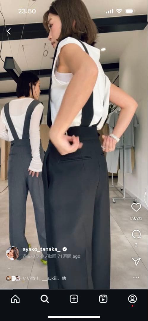 新品☆gypsohila サロペット