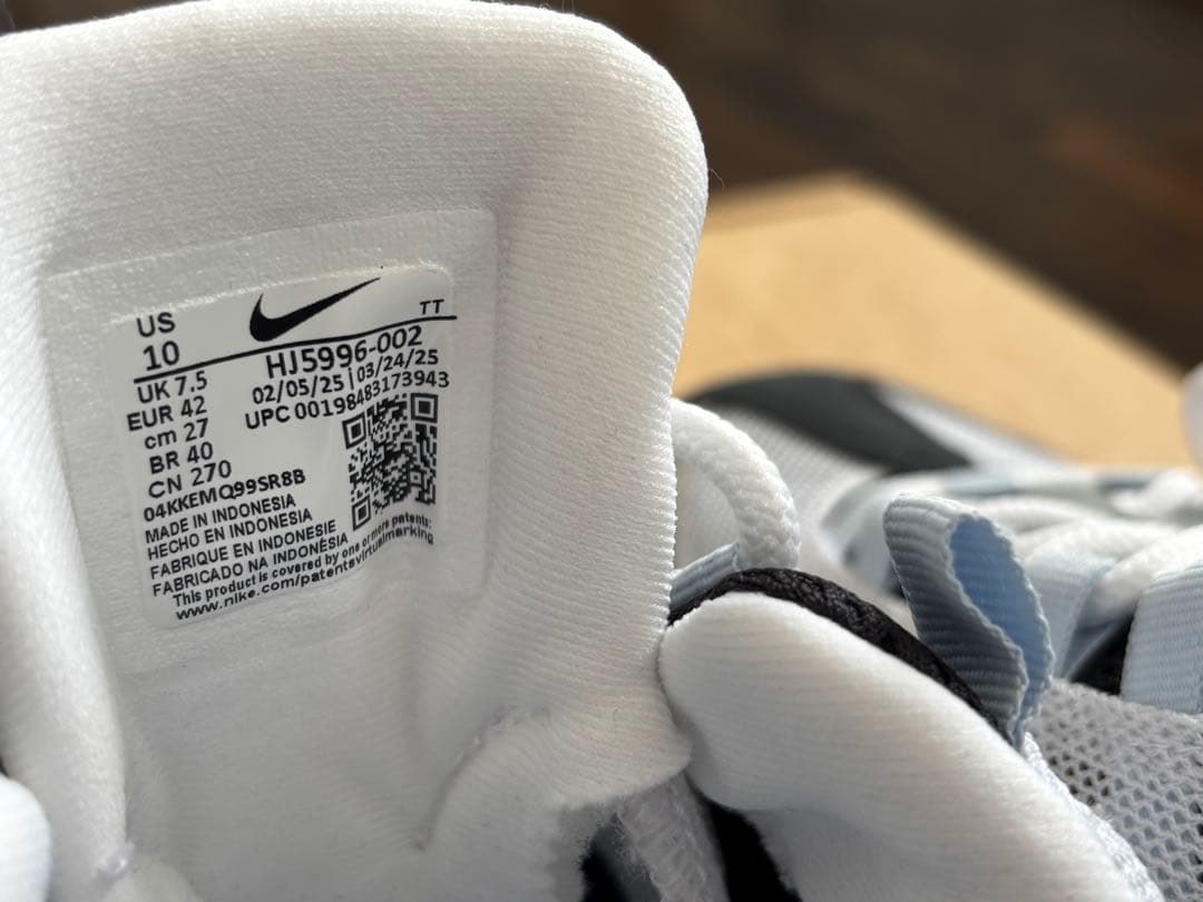 未使用 Nike W AirMax 95 OG \"Blue Tint\" 27cm