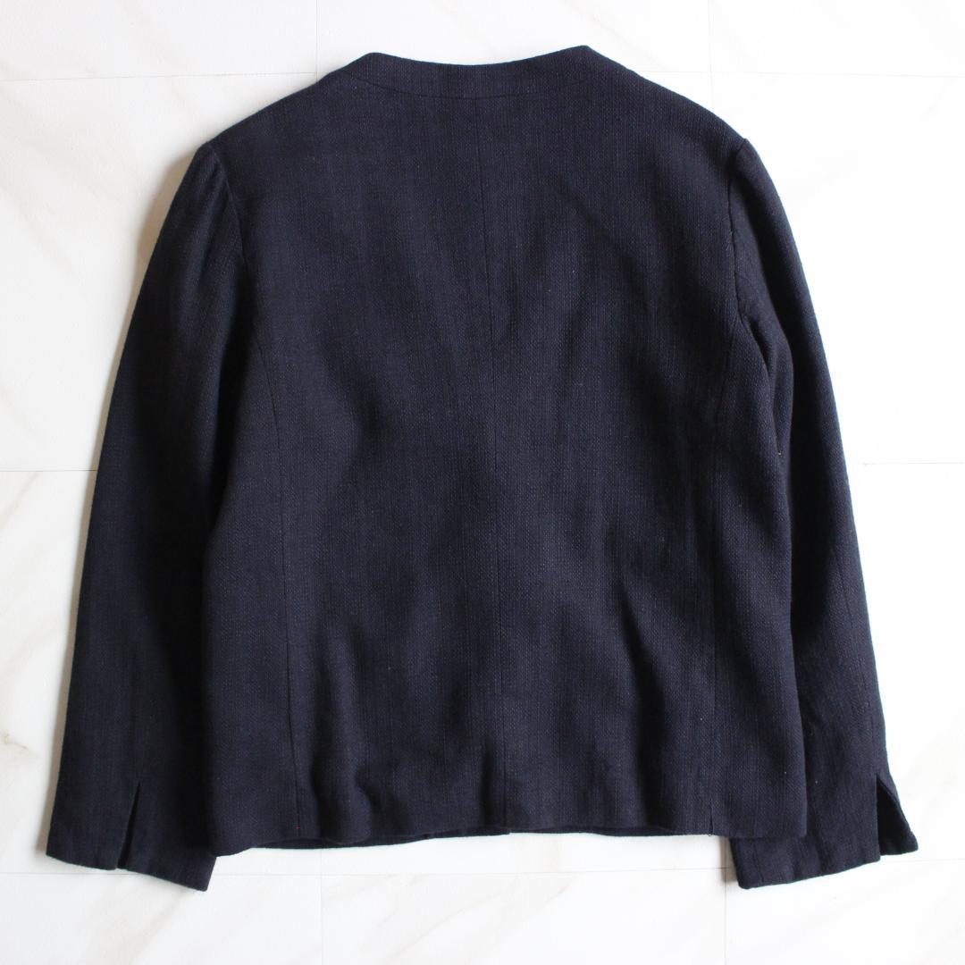 LEPSIM セットアップスーツ M リネン ノーカラージャケット パンツ