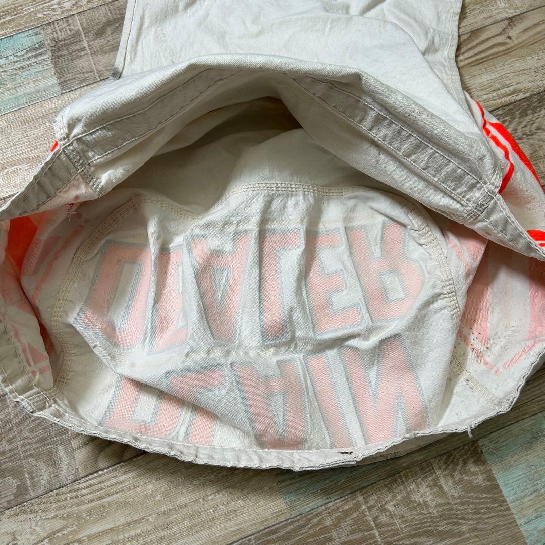 レア PLAIN DEALER ニュースペーパーバッグ オレンジ