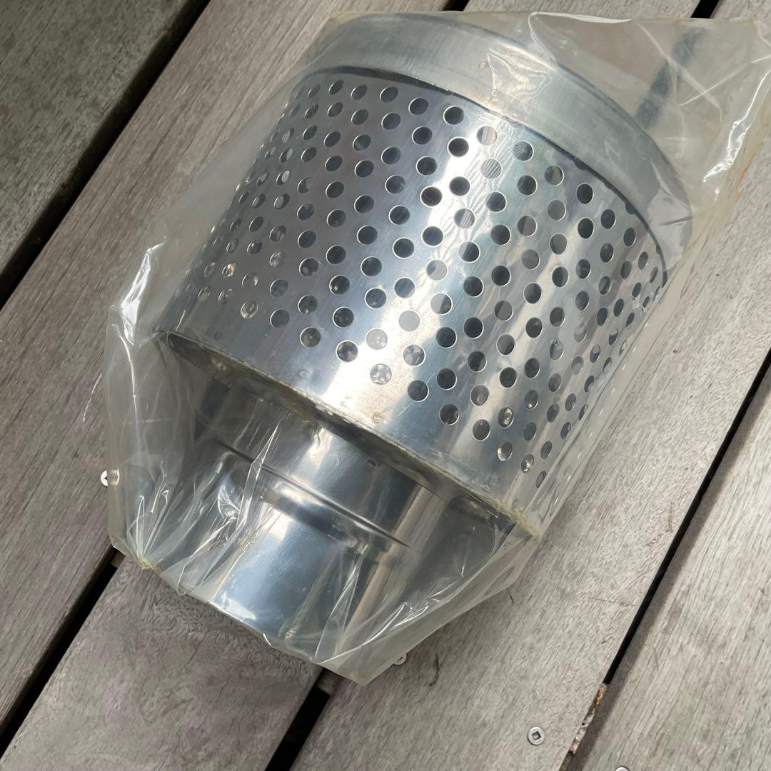 未使用 炉暖 AL-35 三重ホーロ (琺瑯ストーブ) 薪ストーブ バーベキュー