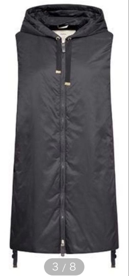 Max Mara the cubeキャメルリュクス テクニカルキルティング40