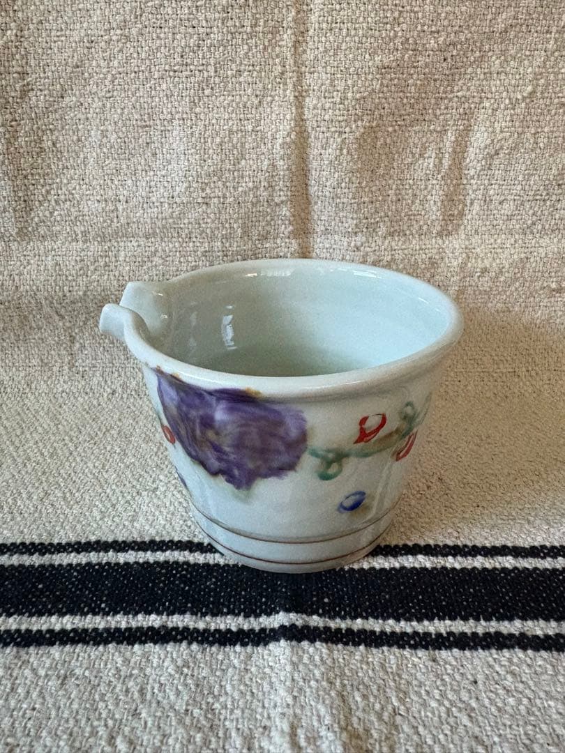 伊藤聡信　色絵　片口鉢