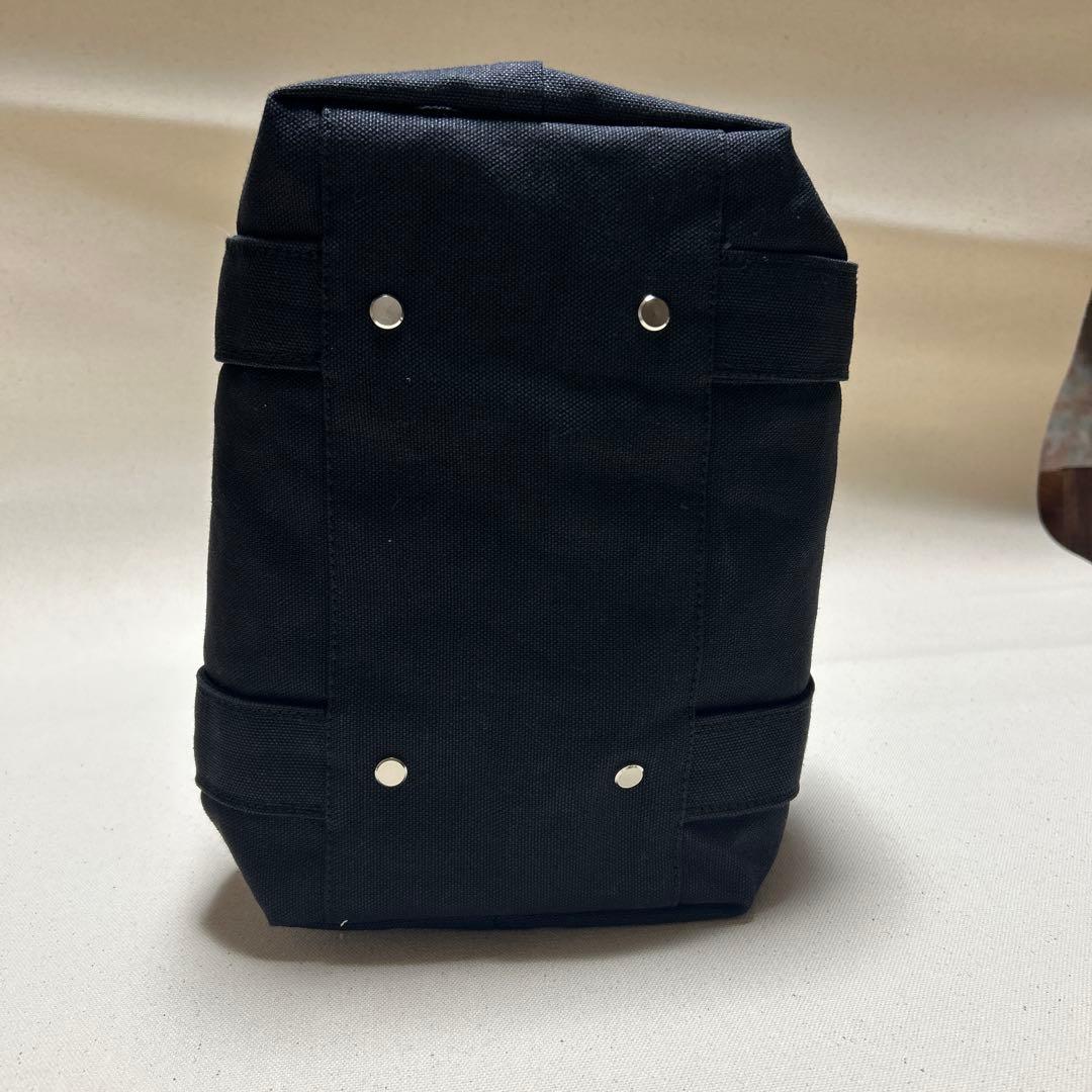 倉敷帆布黒 キャンバス トートバッグ