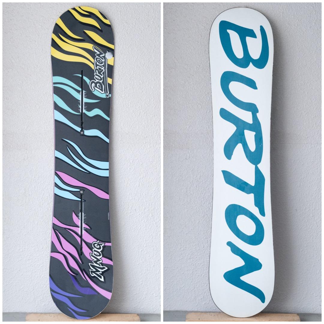 Burton MNUG スノーボード 142cm サファリ柄 ムラスポ